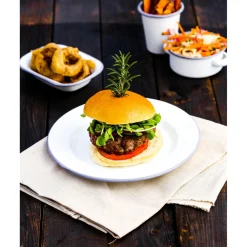 Living Nostalgia Enamel Dinner Plate - 24cm