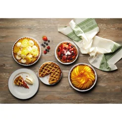 Living Nostalgia Enamel Dinner Plate - 24cm