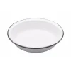 Living Nostalgia Round Enamel Pie Dish - 22cm