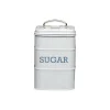 Living Nostalgia Sugar Tin - Grey