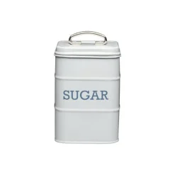 Living Nostalgia Sugar Tin - Grey