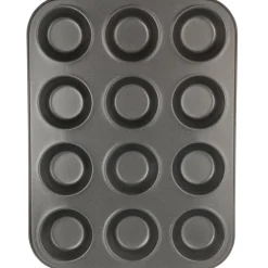 Luxe Bakeware Non-Stick Bun Pan - 12 Cup
