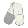 Mary Berry English Garden 100% Cotton Double Oven Gloves - Birds