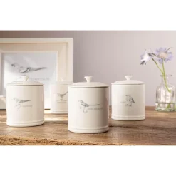 Mary Berry English Garden Coffee Canister - Long Tailed Tit