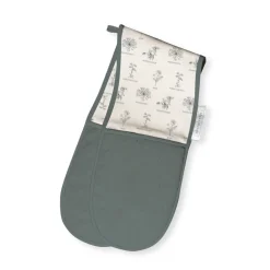 Mary Berry English Garden 100% Cotton Double Oven Gloves - Flowers