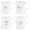 Mary Berry English Garden 4 Piece Mug Set - British Birds