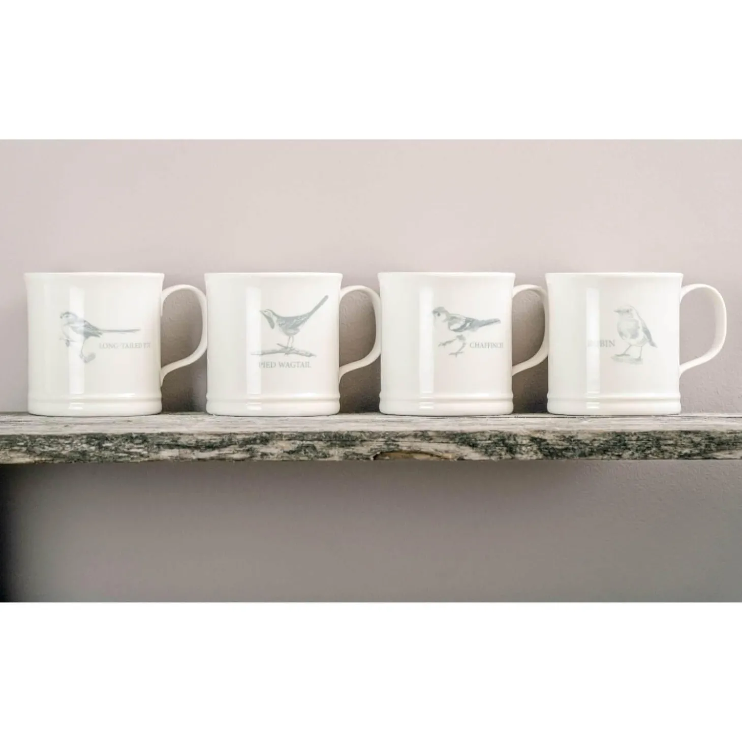 Mary Berry English Garden 4 Piece Mug Set - British Birds