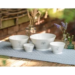 Mary Berry English Garden Medium Serving Bowl - Forget Me Not