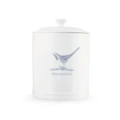 Mary Berry English Garden Tea Canister - Pied Wagtail