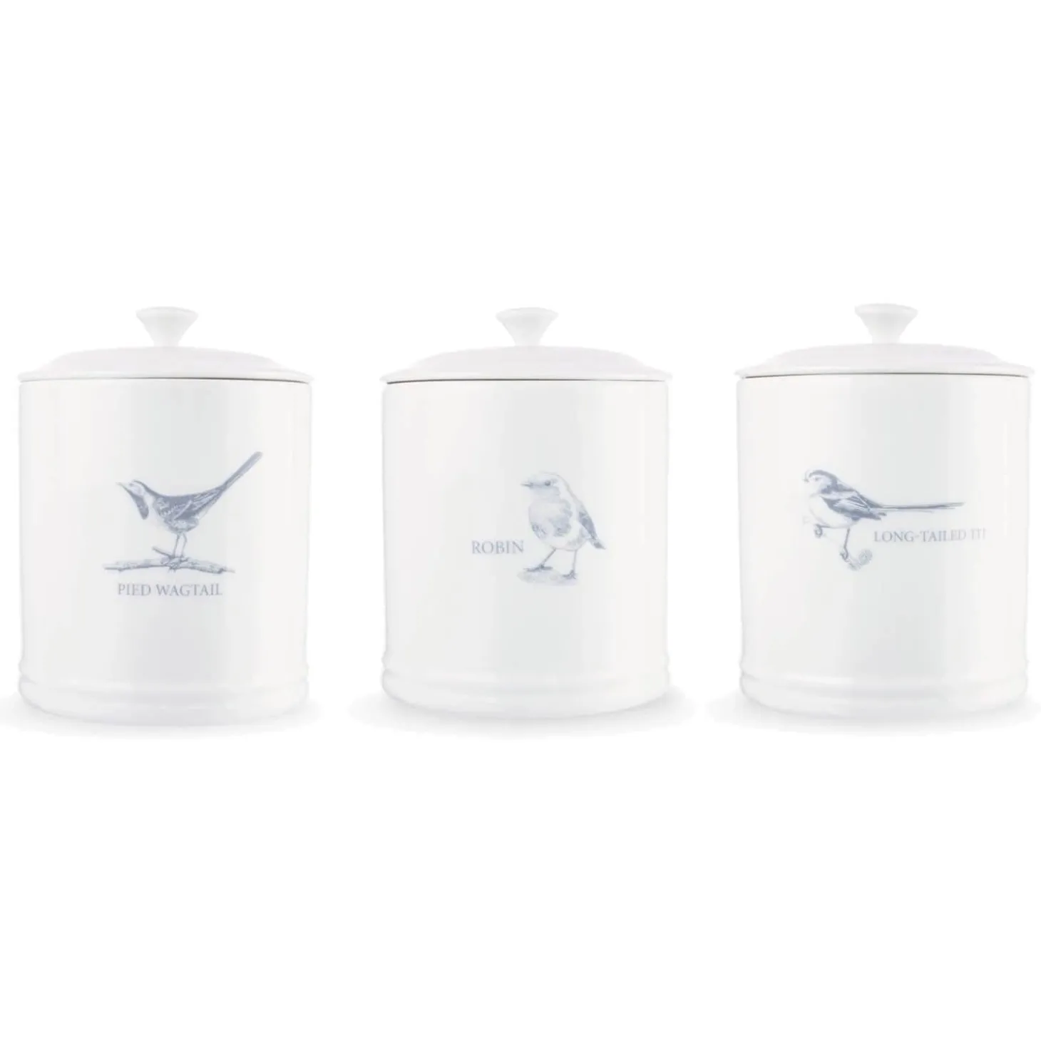 Mary Berry English Garden 3 Piece Canister Set - Birds
