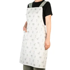 Mary Berry English Garden 100% Cotton Cross Back Apron - Birds