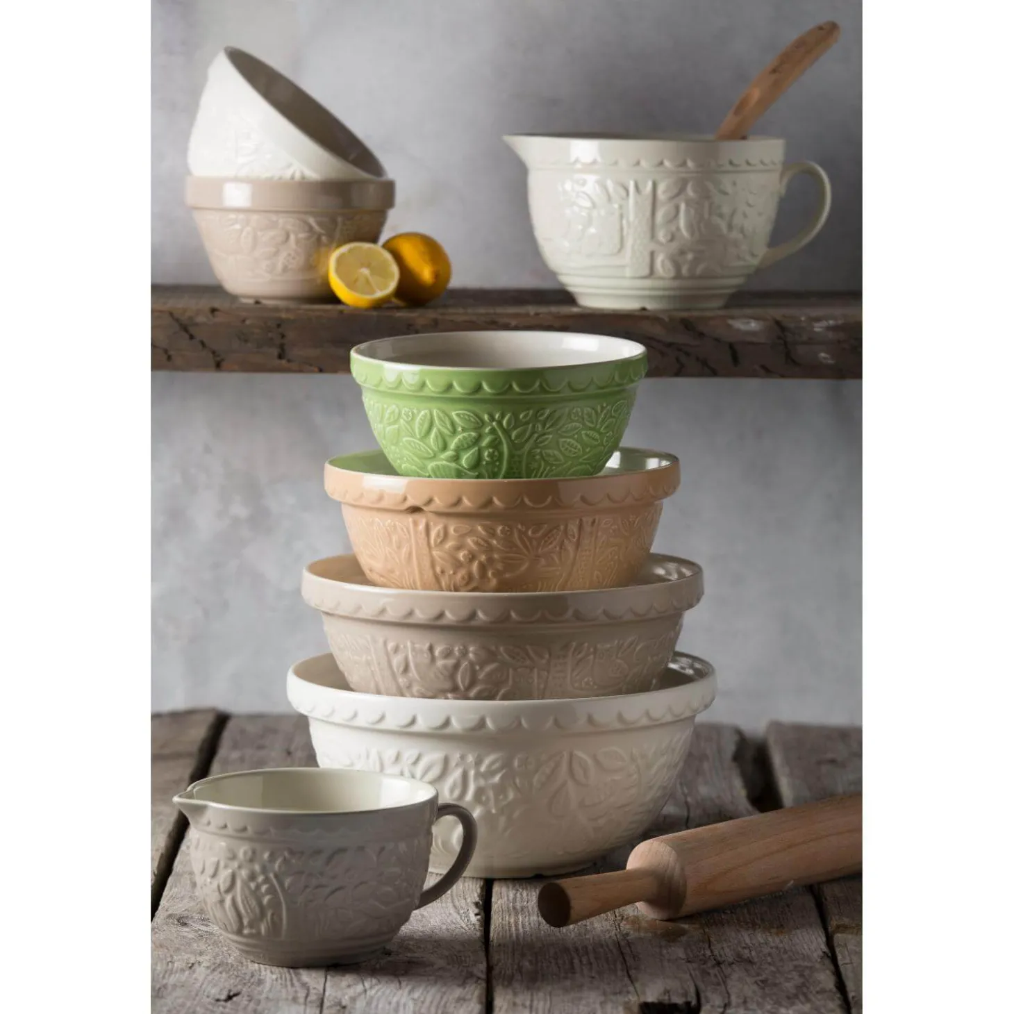 Mason Cash Cane S9 32cm Stoneware Mixing Bowl - Cane