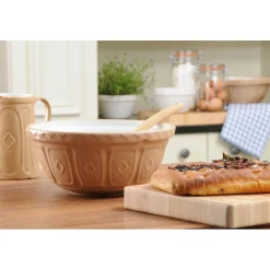 Mason Cash Cane S18 26cm Stoneware Mixing Bowl - Cane