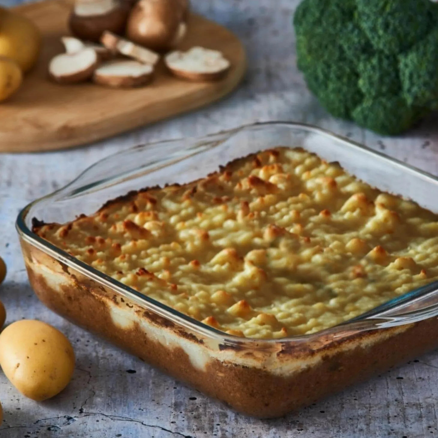 Mason Cash Classic Collection 24cm Square Glass Roasting Dish