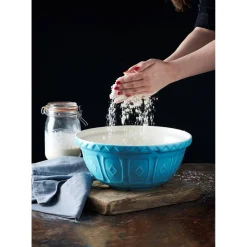 Mason Cash Colour Mix 26cm Stoneware Mixing Bowl - Turquoise