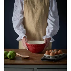 Mason Cash Colour Mix 26cm Stoneware Mixing Bowl - Red