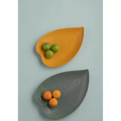 Mason Cash In The Forest Large Leaf Platter