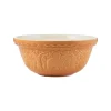 Mason Cash In The Forest 24cm Stoneware Mixing Bowl - Orange, Bear
