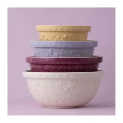 Mason Cash In The Meadow S24 Tulip 24cm Mixing Bowl - Lilac