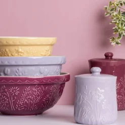 Mason Cash In The Meadow Stoneware Storage Jar - 11.5cm x 15cm