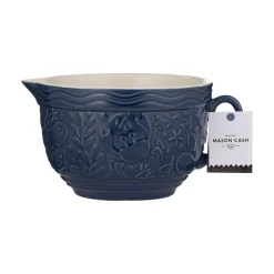 Mason Cash Nautical S24 Stoneware 24cm Batter Bowl - Navy Blue
