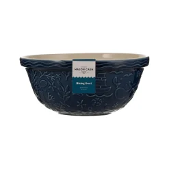 Mason Cash Nautical S12 Stoneware 29cm Mixing Bowl - Navy Blue