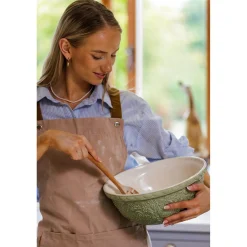 Mason Cash Stoneware Home To Roost S12 29cm Mixing Bowl - Green