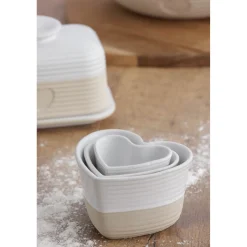 Mason Cash Stoneware Rusic Charm Measuring Cups - Set Of 3