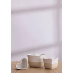 Mason Cash Stoneware Rusic Charm Measuring Cups - Set Of 3