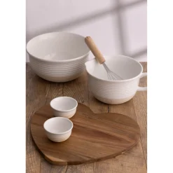 Mason Cash Stoneware Rustic Charm 9.5cm Mini Bowls - Set of 4