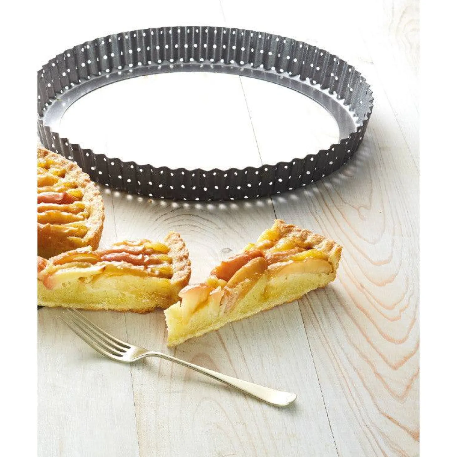 Masterclass Crusty Bake Non-Stick Quiche Tin - 28cm