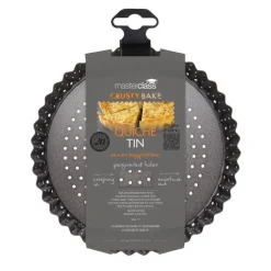 Masterclass Crusty Bake Non-Stick Quiche Tin - 18cm