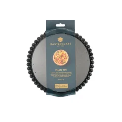 Masterclass Loose Base Fluted Flan Tin - 20cm
