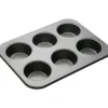Masterclass Non-Stick American Muffin Pan - 6 Hole