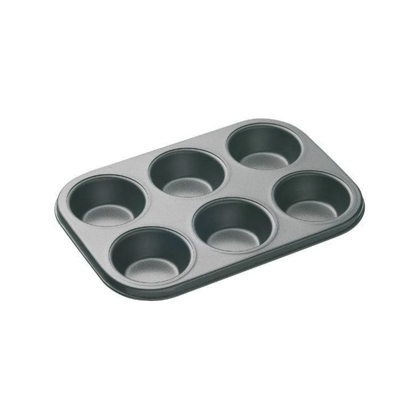 Masterclass Non-Stick Deep Baking Pan - 6 Hole