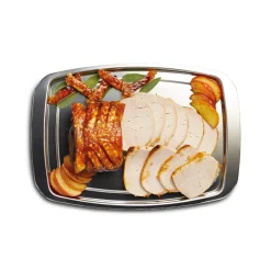 MasterClass Stainless Steel Spiked Carving Tray