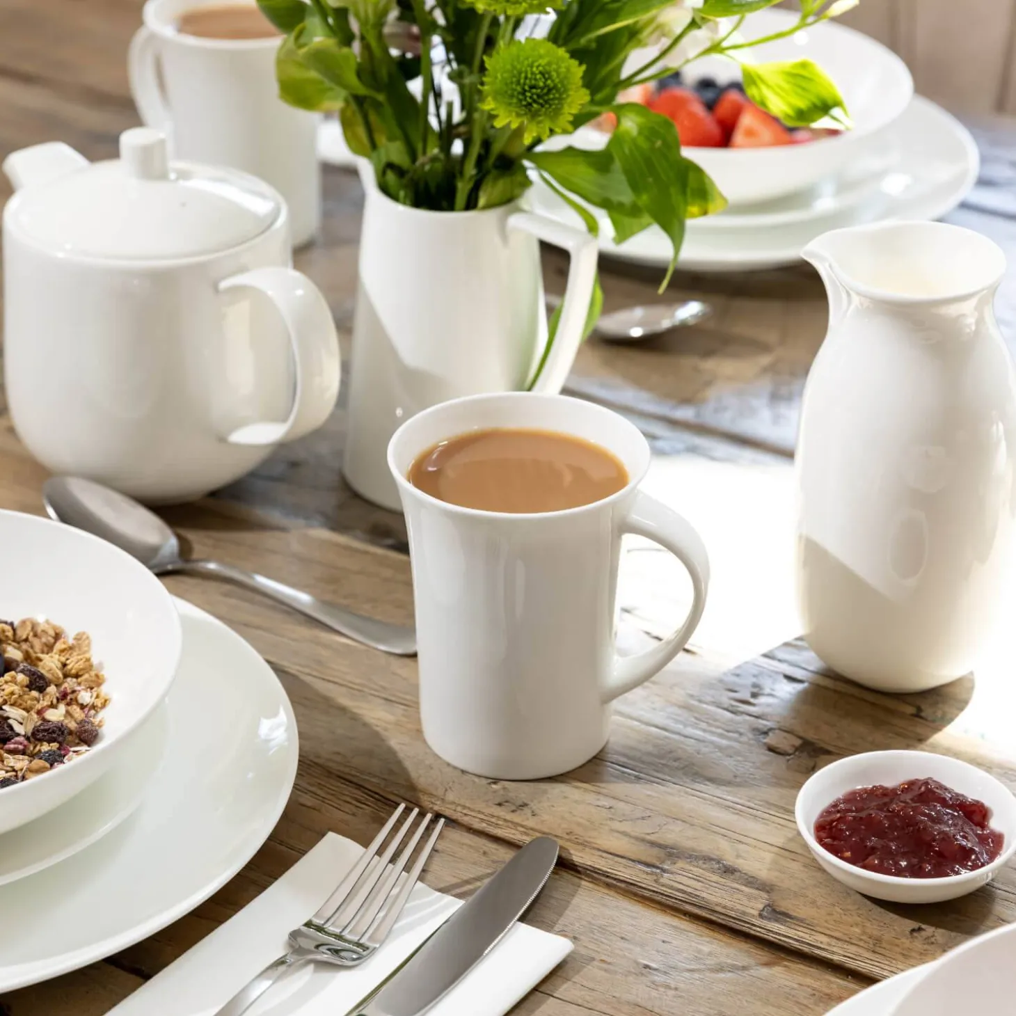 Maxwell & Williams Cashmere White Coupe Side Plate - 19cm