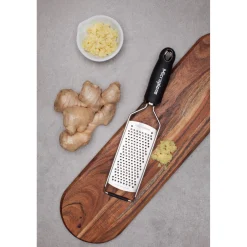 Microplane Gourmet Series Coarse Cheese Grater - Black