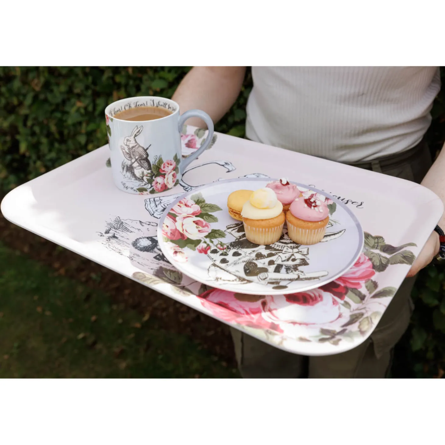 Mikasa V&A Alice In Wonderland Large Melamine Tray