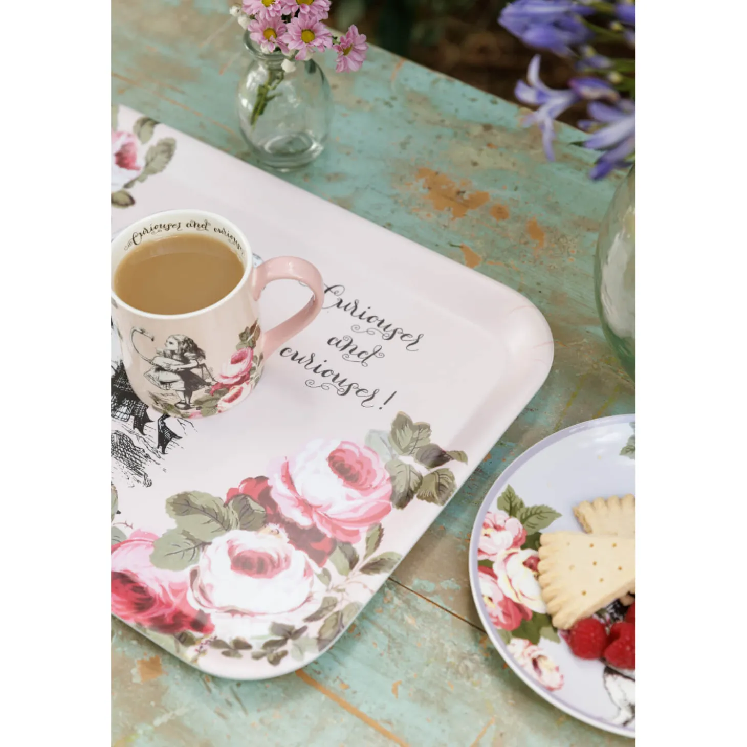 Mikasa V&A Alice In Wonderland Large Melamine Tray