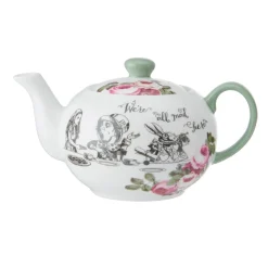 Mikasa V&A Alice In Wonderland Bone China Mini Teapot