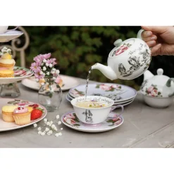 Mikasa V&A Alice In Wonderland Bone China Mini Teapot