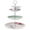 Mikasa V&A Alice In Wonderland Bone China 3-Tier Cake Stand
