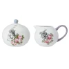 Mikasa V&A Alice In Wonderland Bone China Sugar Bowl & Creamer Set