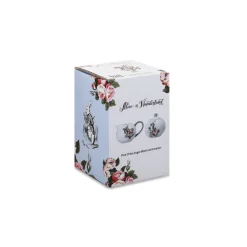 Mikasa V&A Alice In Wonderland Bone China Sugar Bowl & Creamer Set