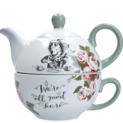 Mikasa V&A Alice In Wonderland Bone China Tea For One Teapot