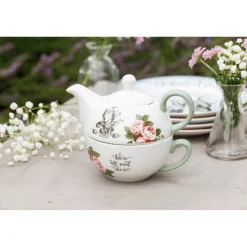 Mikasa V&A Alice In Wonderland Bone China Tea For One Teapot