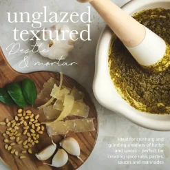 Milton Brooks Porcelain 207ml Mortar & Pestle - Size 1