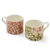 Morris & Co 2 Piece 340ml Porcelain Mug Set - Fruit & Honeysuckle