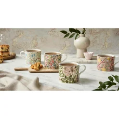Morris & Co 2 Piece 340ml Porcelain Mug Set - Fruit & Honeysuckle
